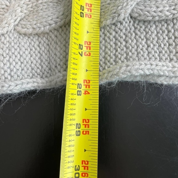 Monoreno Gray Long Sleeve Button Cozy Comfy Cardigan Sweater Size Small - Picture 10 of 11